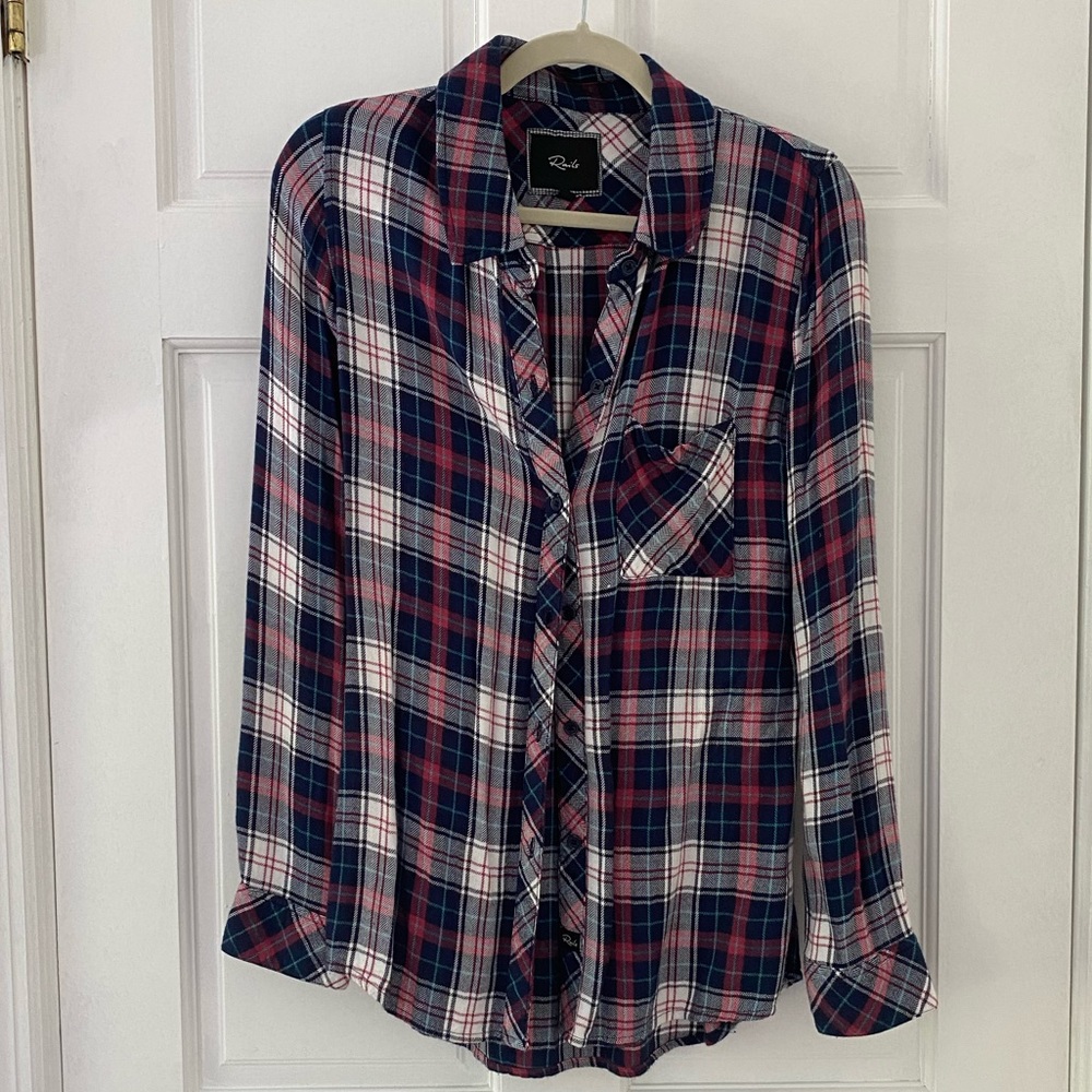 Rails Plaid Button Down